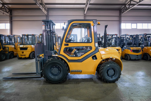 Дизельный погрузчик Goodsense Внедорожный погрузчик GOODSENSE FD30G-X3 3000М 3000Т 4WD XINCHAI АРТ 10200001